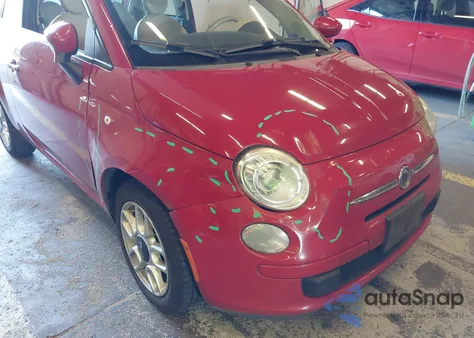 2012 Fiat 500 Pop z USA, uszkodzony, nr VIN 3C3CFFAR1CT223350